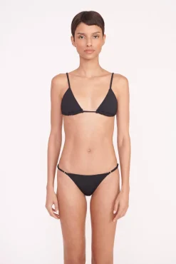 Bikinis<STAUD SISLEY STRING BOTTOM   BLACK