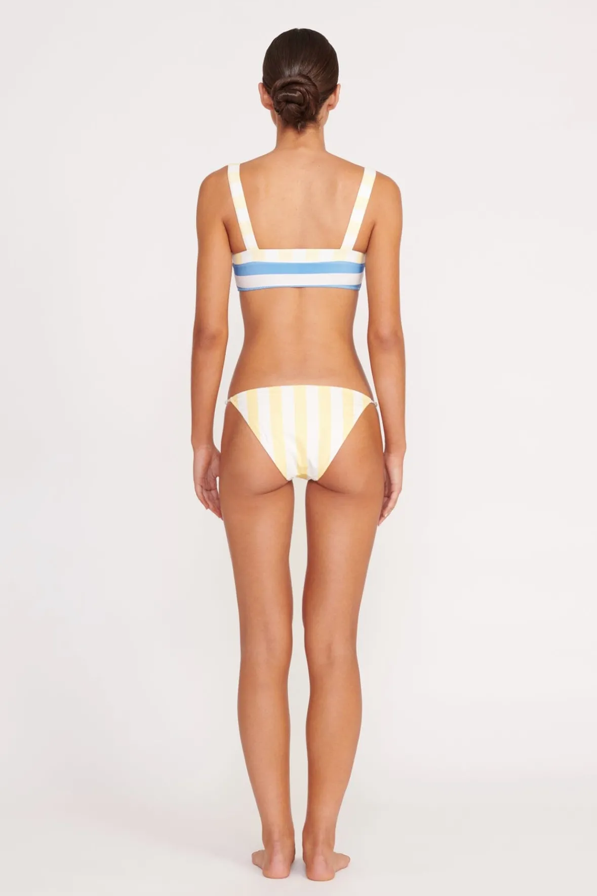 Bikinis<STAUD SISLEY STRING BOTTOM BUTTERCUP SEASHORE STRIPE BUTTERCUPSEASHORESTRIPE