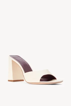 Heels<STAUD SLOANE HEEL   CREAM