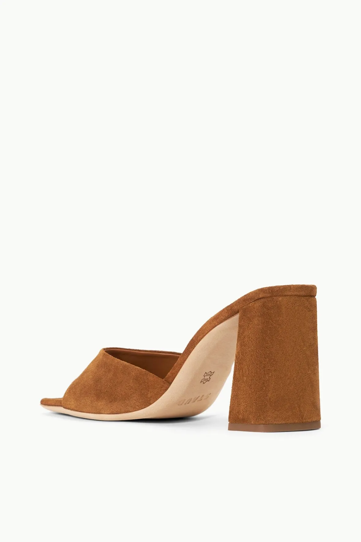 Heels|The Evening Edit<STAUD SLOANE HEEL SUEDE TAN