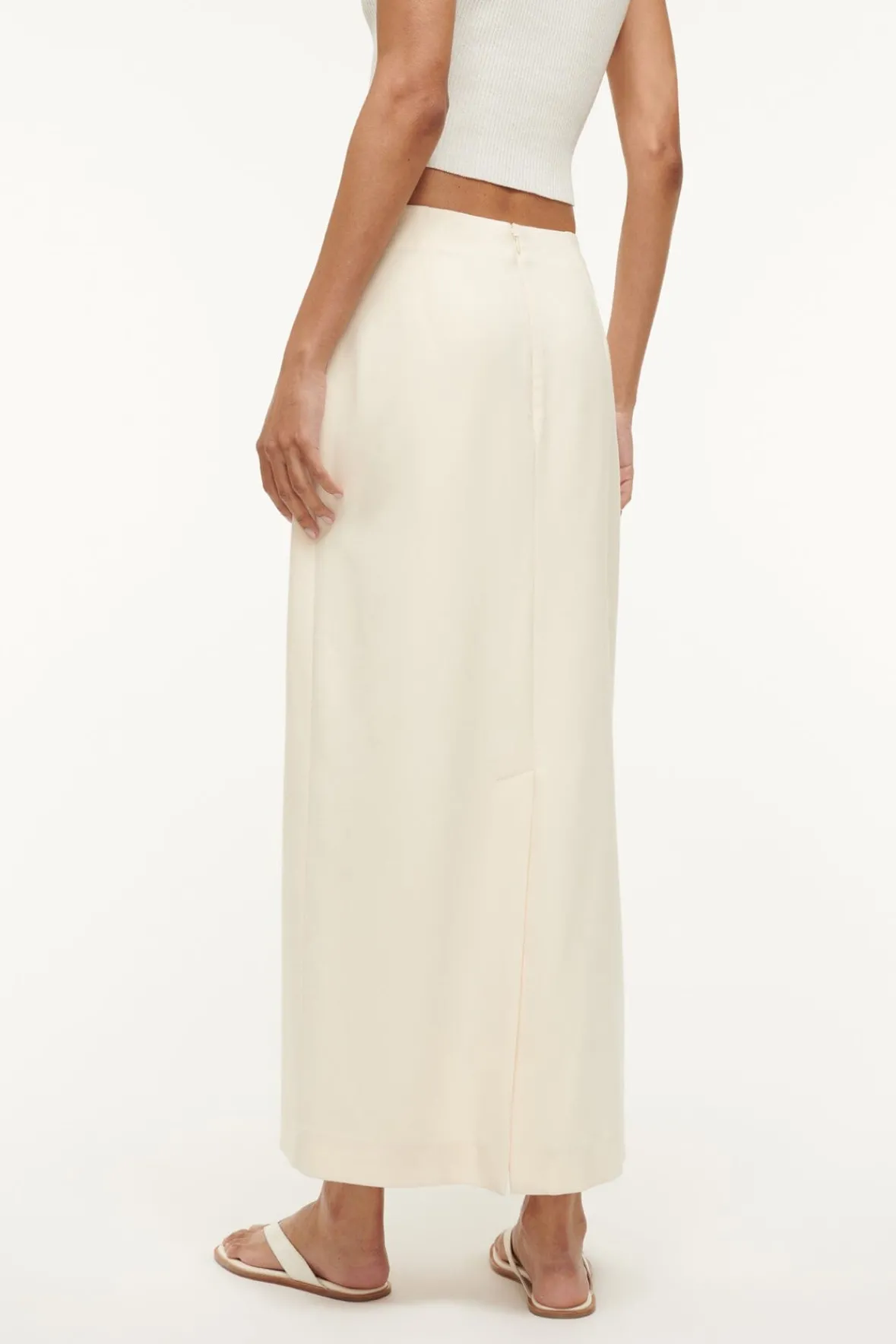 Skirts<STAUD SMITH SKIRT ECRU
