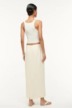 Skirts<STAUD SMITH SKIRT ECRU