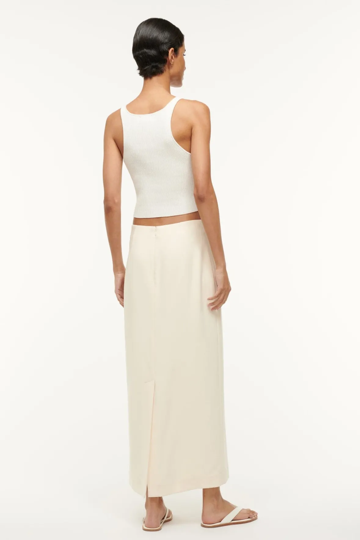 Skirts<STAUD SMITH SKIRT ECRU