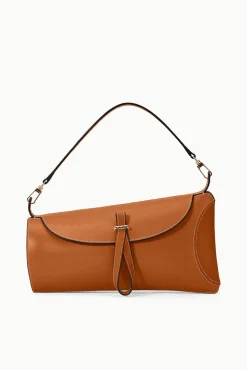 Sofya<STAUD SOFYA SHOULDER BAG   TAN