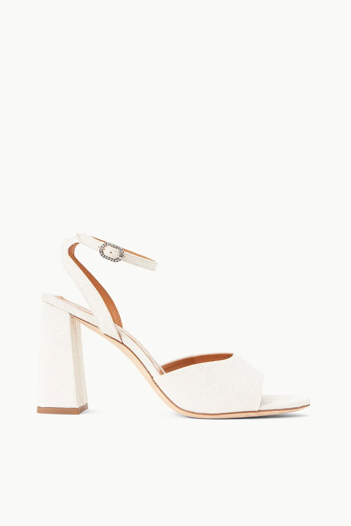 Heels|STAUD Bride<STAUD SOLANGE HEEL WHITE