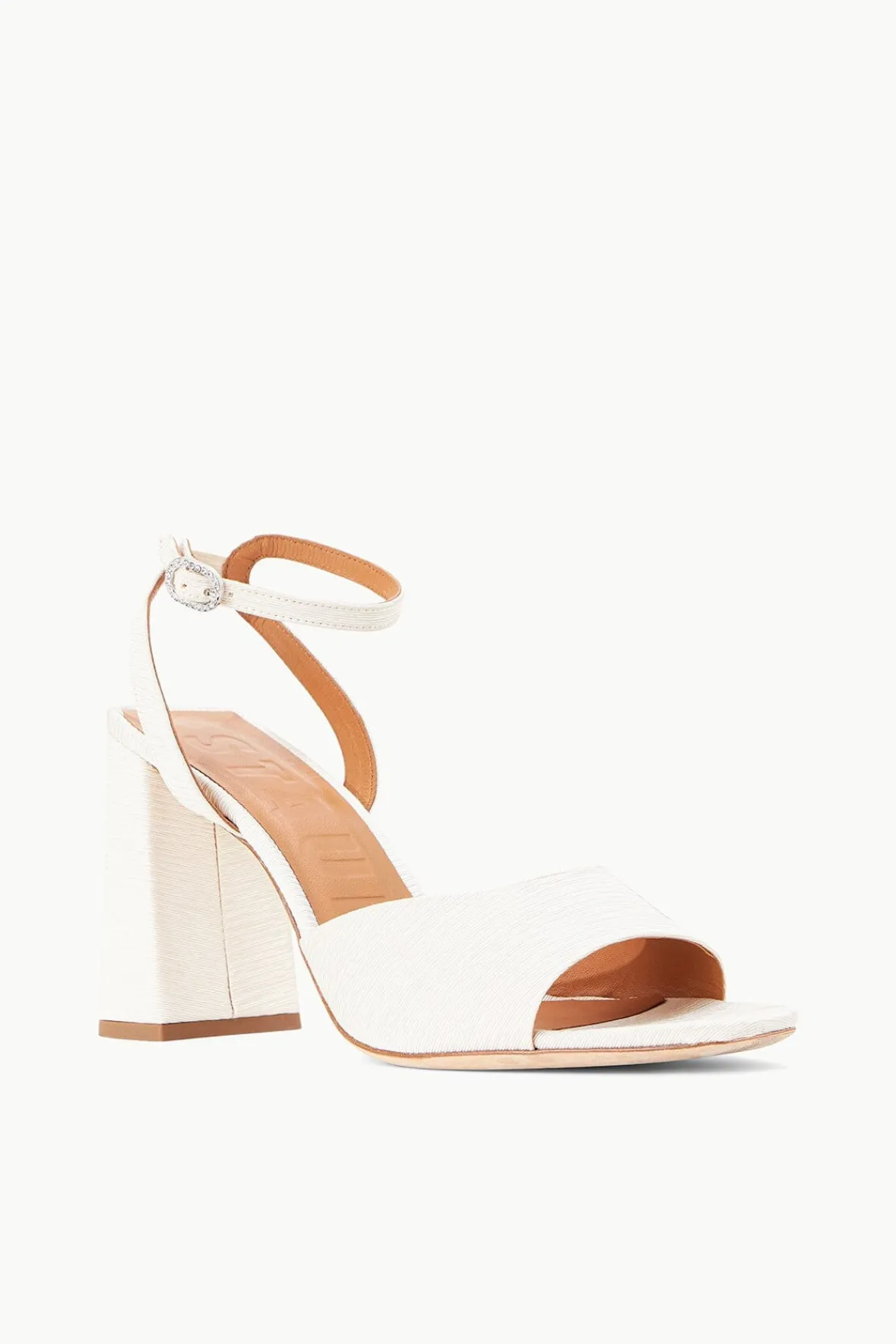 Heels|STAUD Bride<STAUD SOLANGE HEEL WHITE
