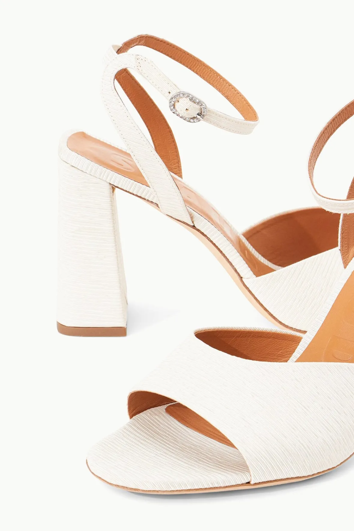 Heels|STAUD Bride<STAUD SOLANGE HEEL WHITE