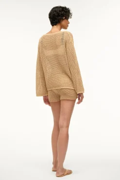 Cover-Ups<STAUD SOVANA COVERUP TOP   NATURAL