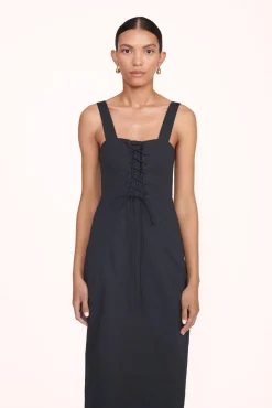 Poplin Shop<STAUD SUTTON DRESS BLACK