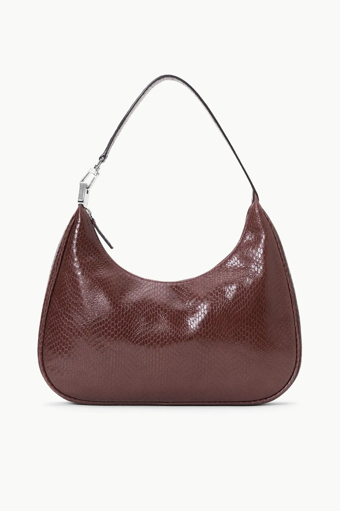 Shoulder<STAUD SYLVIE SHOULDER BAG MAHOGANY