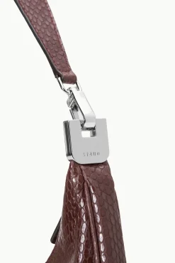 Shoulder<STAUD SYLVIE SHOULDER BAG MAHOGANY