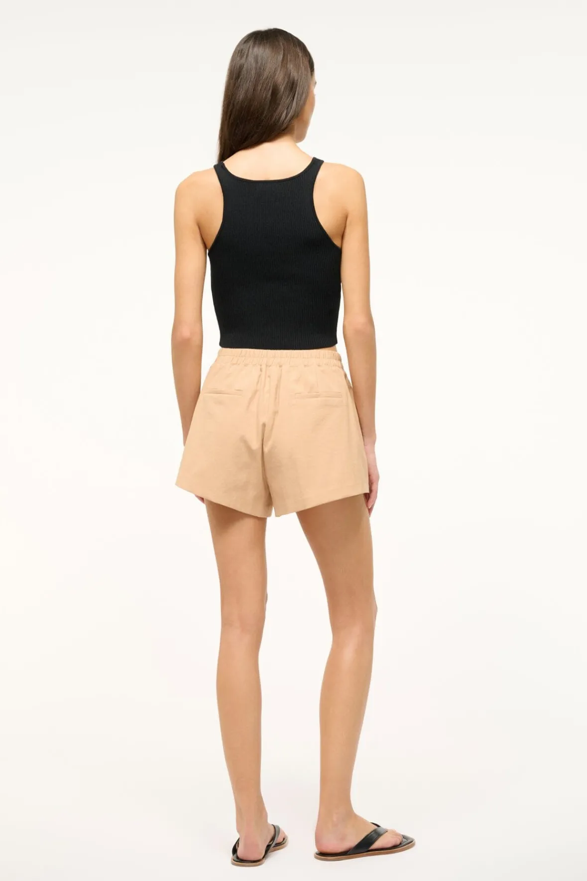 Pants & Shorts<STAUD TAURUS SHORT FAWN