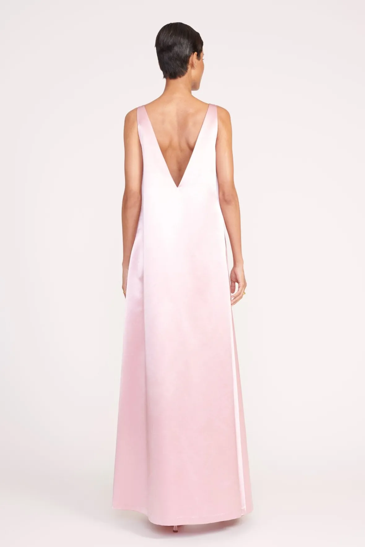 Dresses<STAUD TEAGAN DRESS CHERRY BLOSSOM CHERRYBLOSSOM