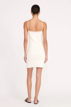 Dresses<STAUD TESSA DRESS IVORY