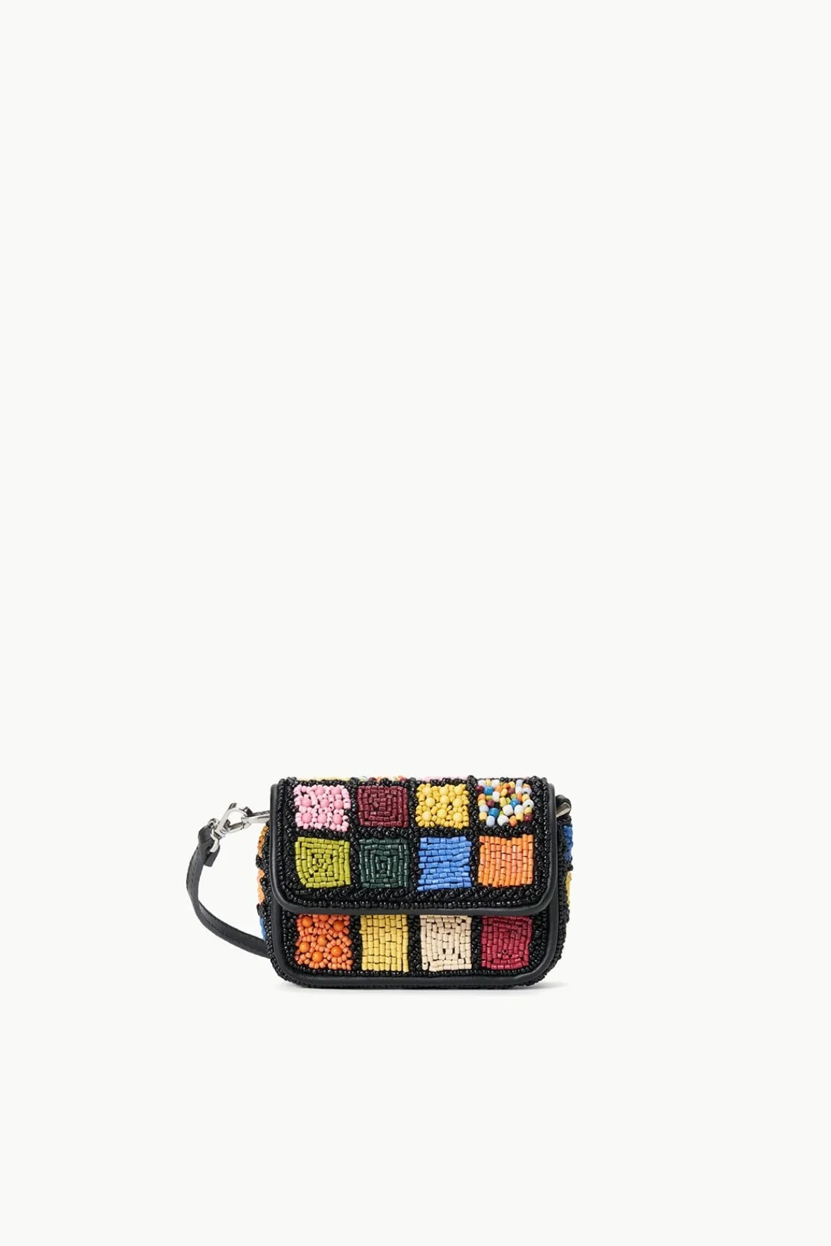 Beaded|Tommy<STAUD TINY TOMMY BEADED CROSSBODY DANCE FLOOR DANCEFLOOR