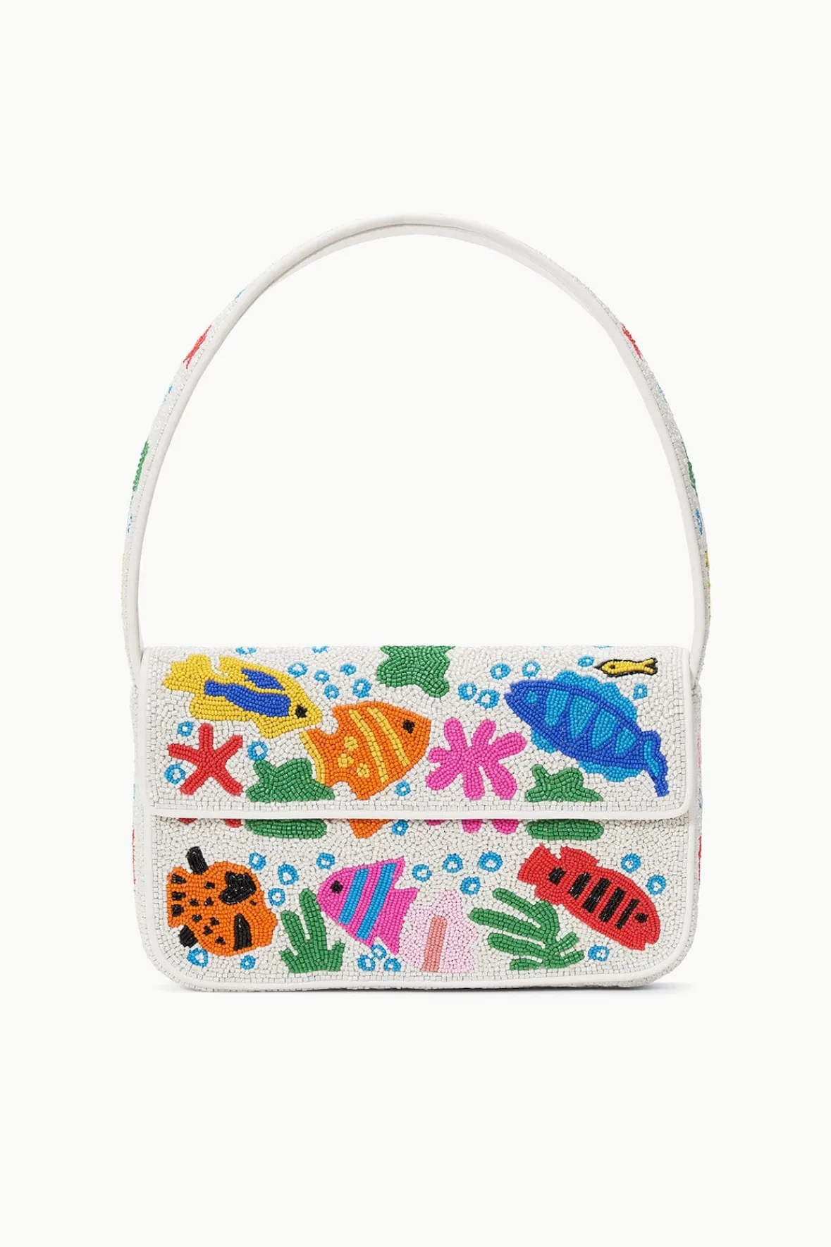 Beaded|Tommy<STAUD TOMMY BEADED BAG AQUARIUM