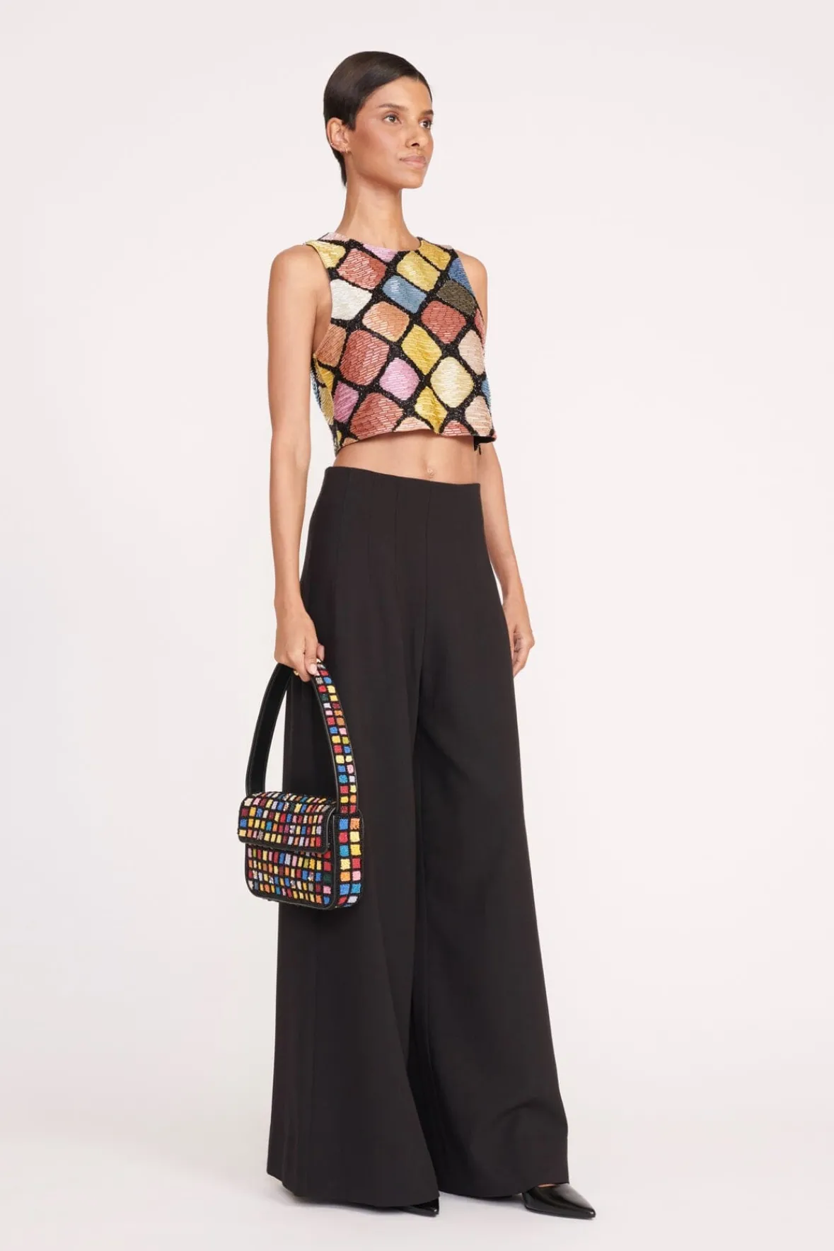 Beaded|Tommy<STAUD TOMMY BEADED BAG DANCE FLOOR DANCEFLOOR