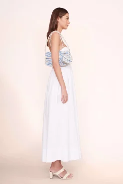 Beaded|Tommy<STAUD TOMMY BEADED BAG  LIGHT BLUE CREAM LIGHTBLUECREAM