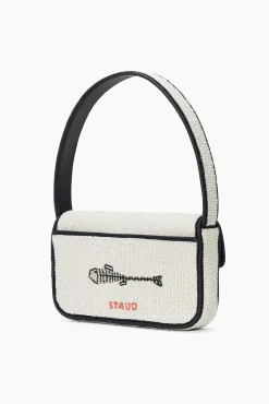 Shoulder|Tommy<STAUD TOMMY BEADED BAG  INES CREAM STAUDINESCREAM
