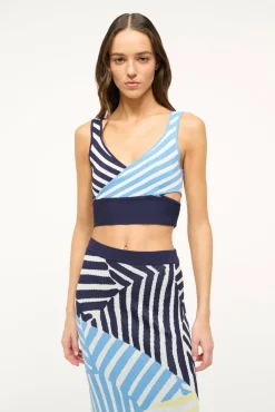 Tops<STAUD TRENTON TOP MOSAIC MULTI MOSAICMULTI
