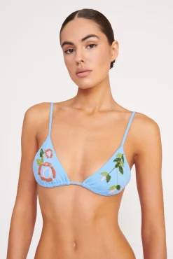 Bikinis<STAUD VAL BIKINI TOP  DIAMOND ROSE DIAMONDROSE