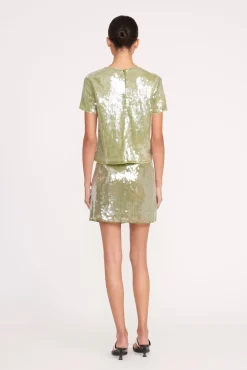 Skirts<STAUD VEDETTE SKIRT  GARDEN MOSS GARDENMOSS