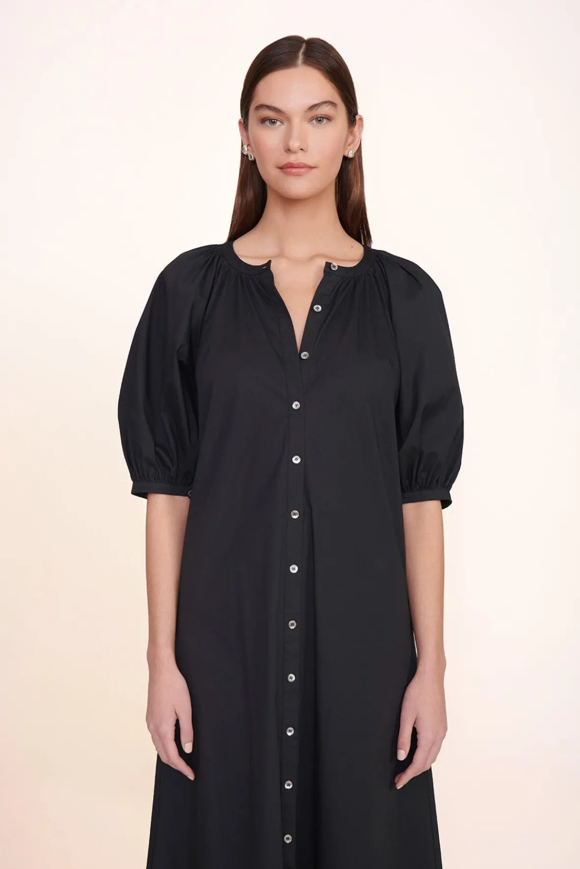 Poplin Shop|Dresses<STAUD VINCENT DRESS BLACK
