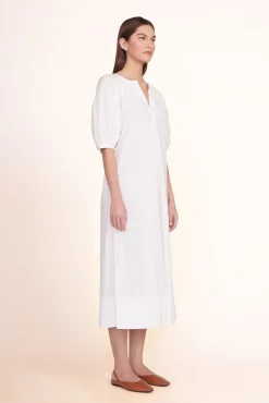 Poplin Shop|Dresses<STAUD VINCENT DRESS   WHITE