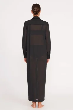 Cover-Ups<STAUD VITA DRESS   BLACK