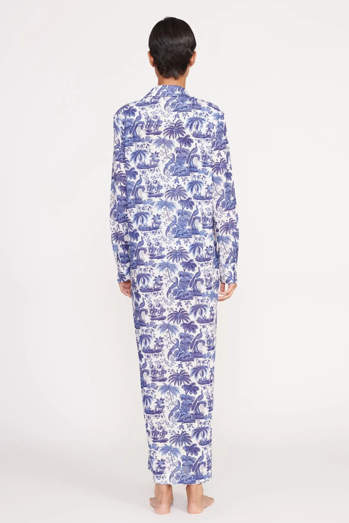 Cover-Ups<STAUD VITA DRESS BLUE TOILE BLUETOILE