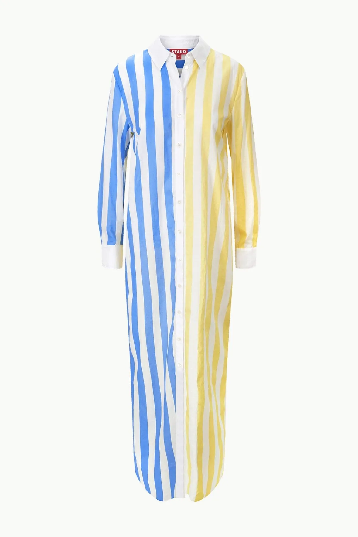 Cover-Ups<STAUD VITA DRESS BUTTERCUP SEASHORE STRIPE BUTTERCUPSEASHORESTRIPE