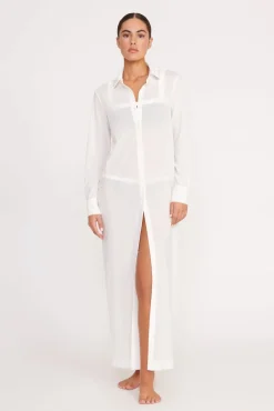 Cover-Ups<STAUD VITA DRESS WHITE