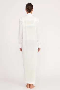 Cover-Ups<STAUD VITA DRESS   WHITE