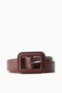 Belts<STAUD WAIST BELT MAHOGANY