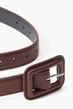 Belts<STAUD WAIST BELT   MAHOGANY