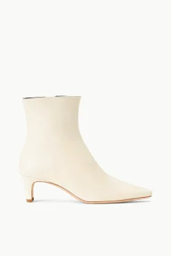 Boots|The Boot Shop<STAUD WALLY ANKLE BOOT   CREAM
