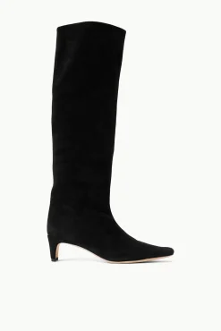 Boots|The Boot Shop<STAUD WALLY BOOT BLACK SUEDE BLACKSUEDE