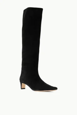 Boots|The Boot Shop<STAUD WALLY BOOT  BLACK SUEDE BLACKSUEDE