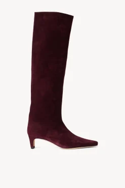 Boots|The Boot Shop<STAUD WALLY BOOT SUEDE PLUM