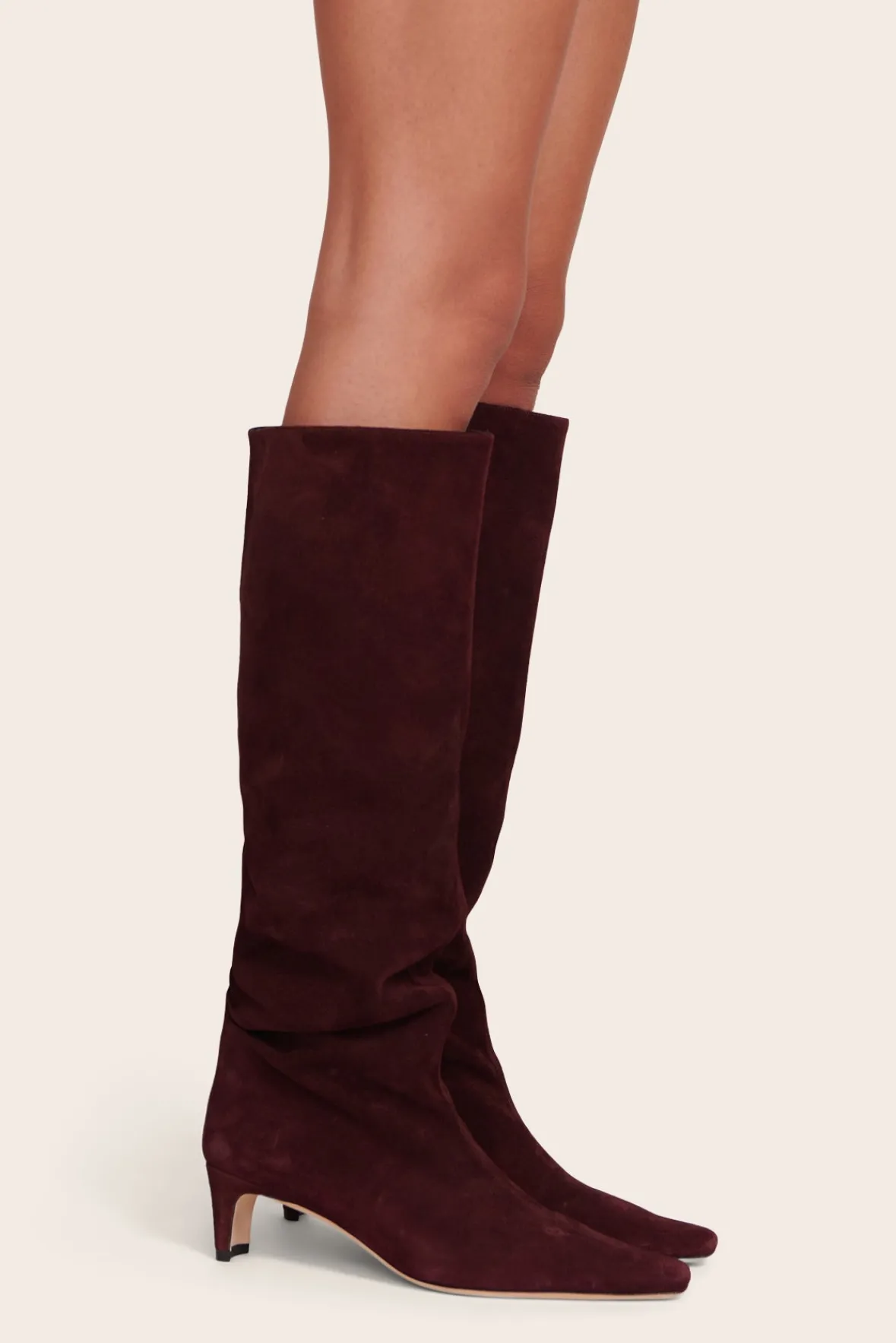 Boots|The Boot Shop<STAUD WALLY BOOT SUEDE PLUM