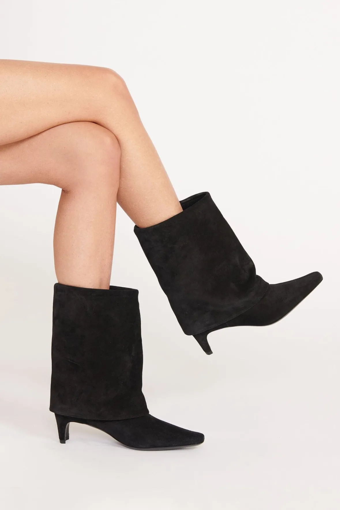 Boots|The Boot Shop<STAUD WALLY FOLDOVER BOOT BLACK