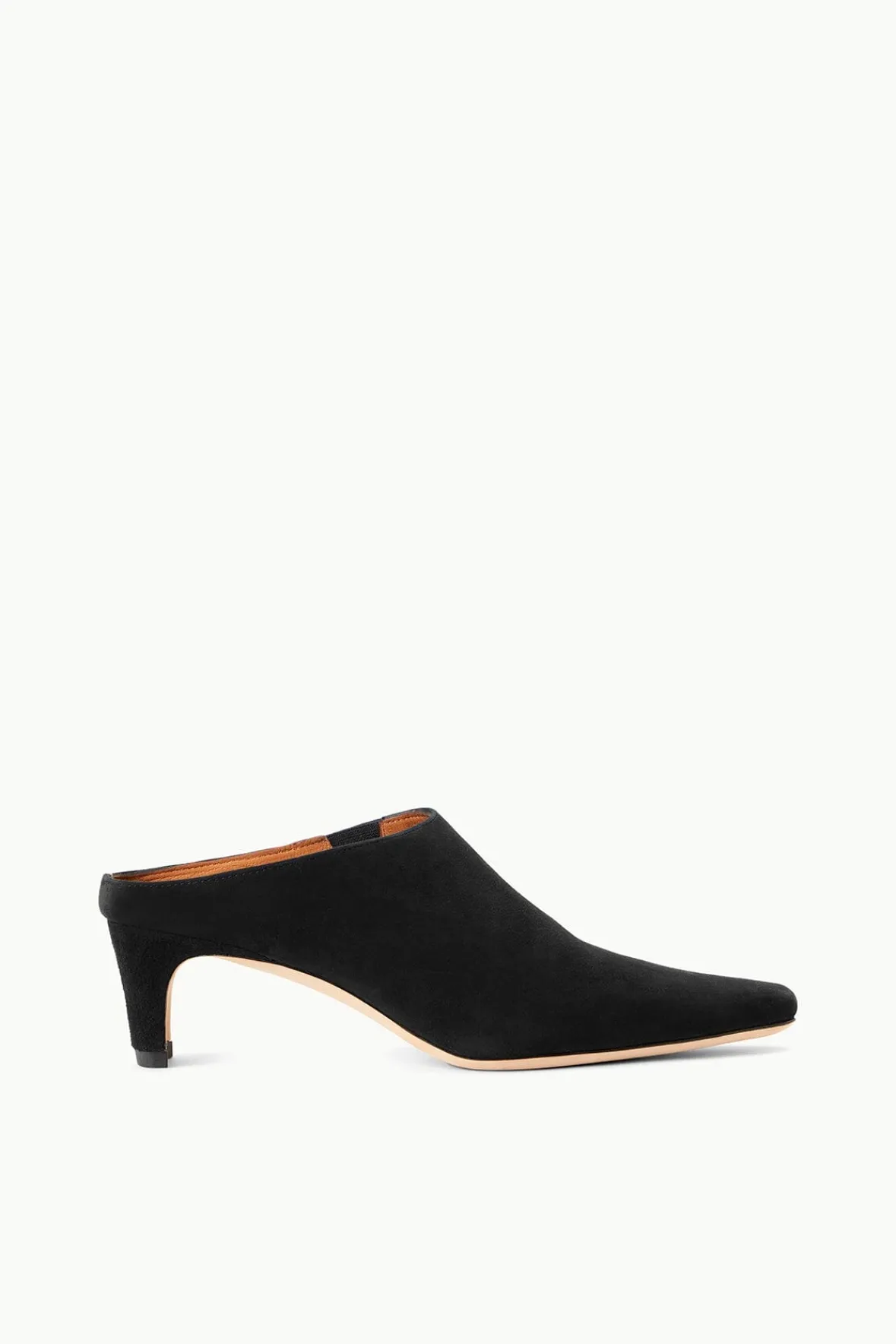 The Boot Shop|Mules & Flats<STAUD WALLY MULE BLACK SUEDE BLACKSUEDE