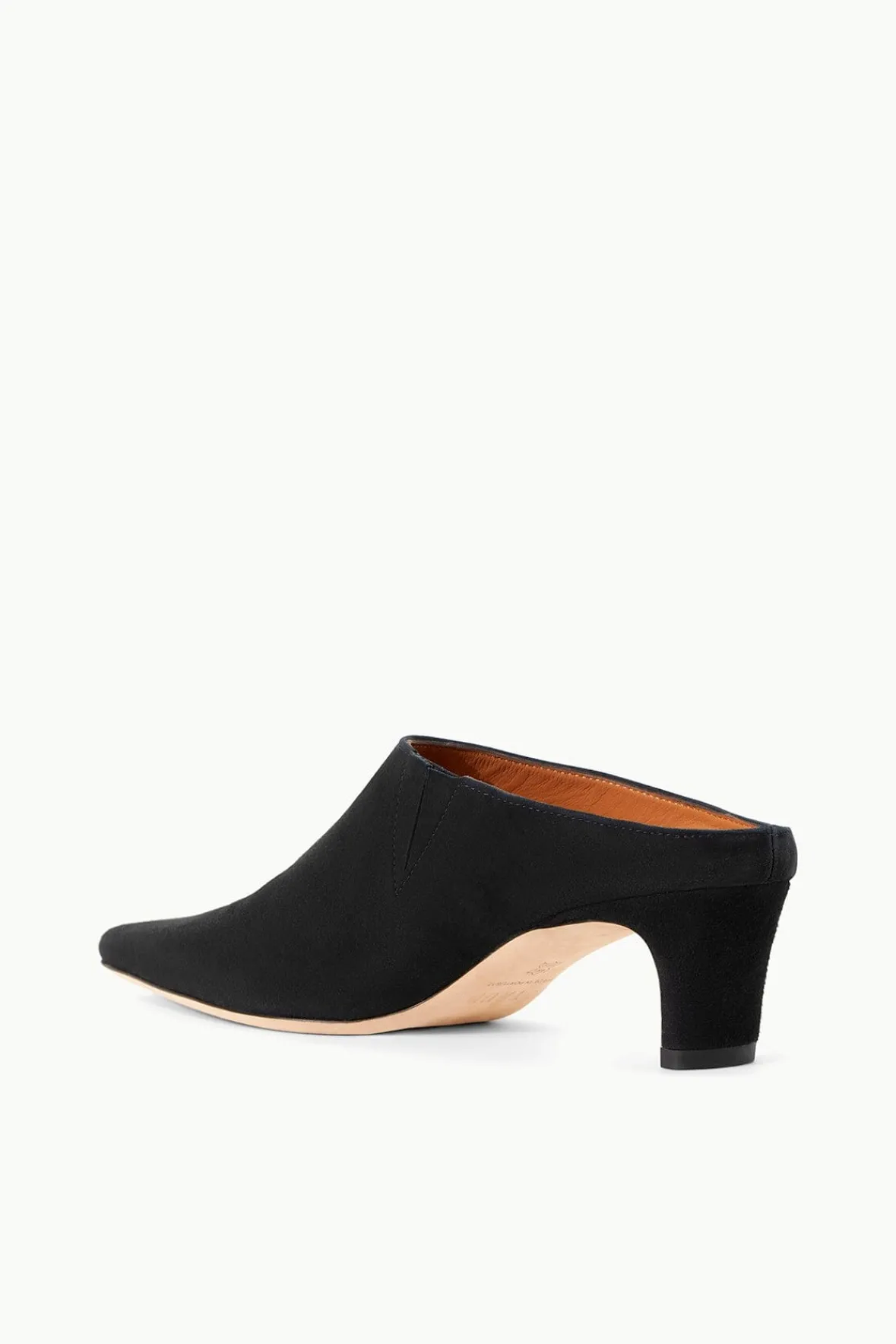 The Boot Shop|Mules & Flats<STAUD WALLY MULE BLACK SUEDE BLACKSUEDE