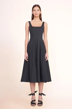 Best Sellers|Poplin Shop<STAUD WELLS DRESS   BLACK