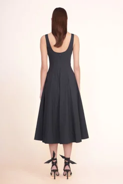 Best Sellers|Poplin Shop<STAUD WELLS DRESS   BLACK
