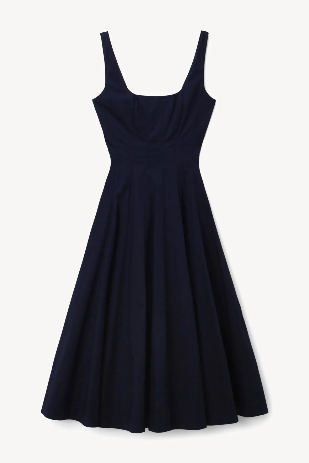 Best Sellers|Poplin Shop<STAUD WELLS DRESS NAVY