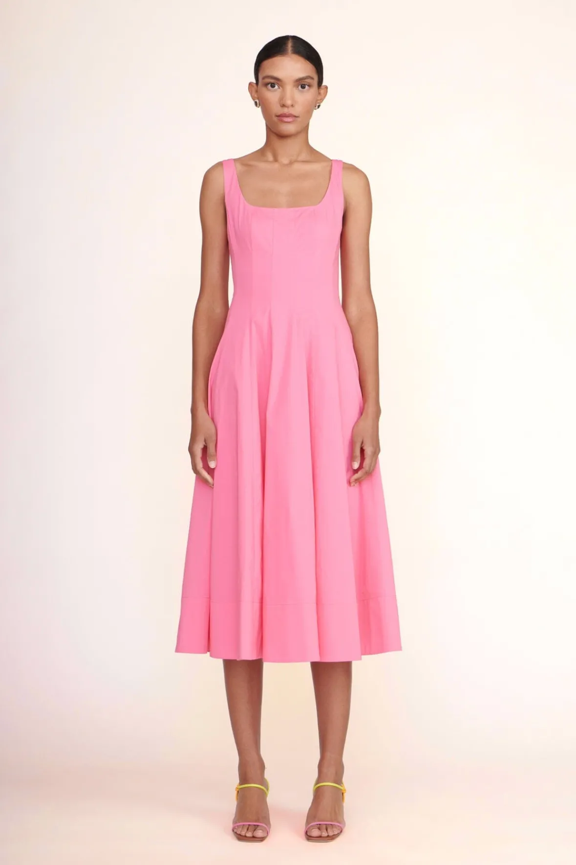 Poplin Shop<STAUD WELLS DRESS PLUMERIA