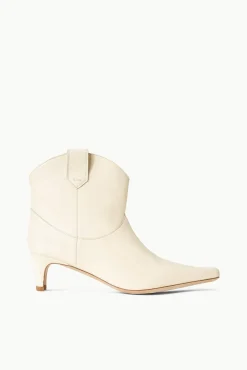 Boots|The Boot Shop<STAUD WESTERN WALLY ANKLE BOOT CREAM