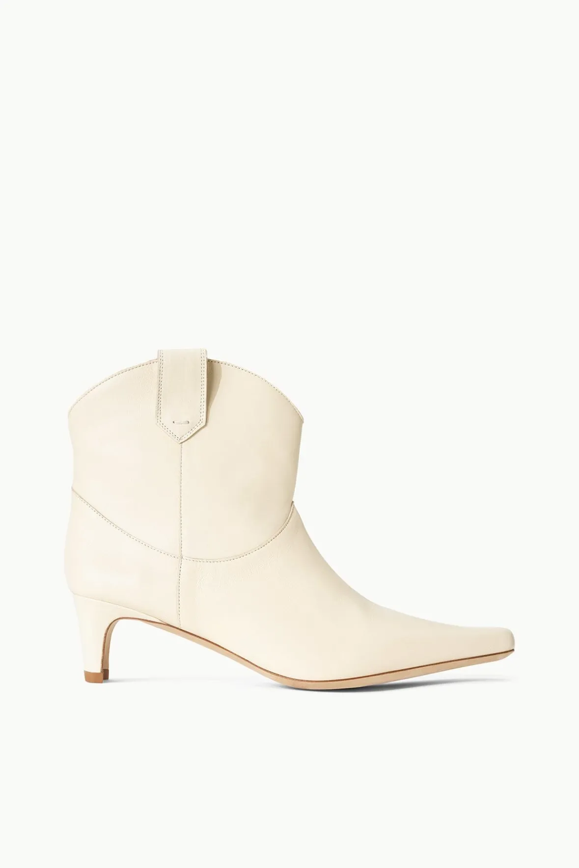 Boots|The Boot Shop<STAUD WESTERN WALLY ANKLE BOOT CREAM