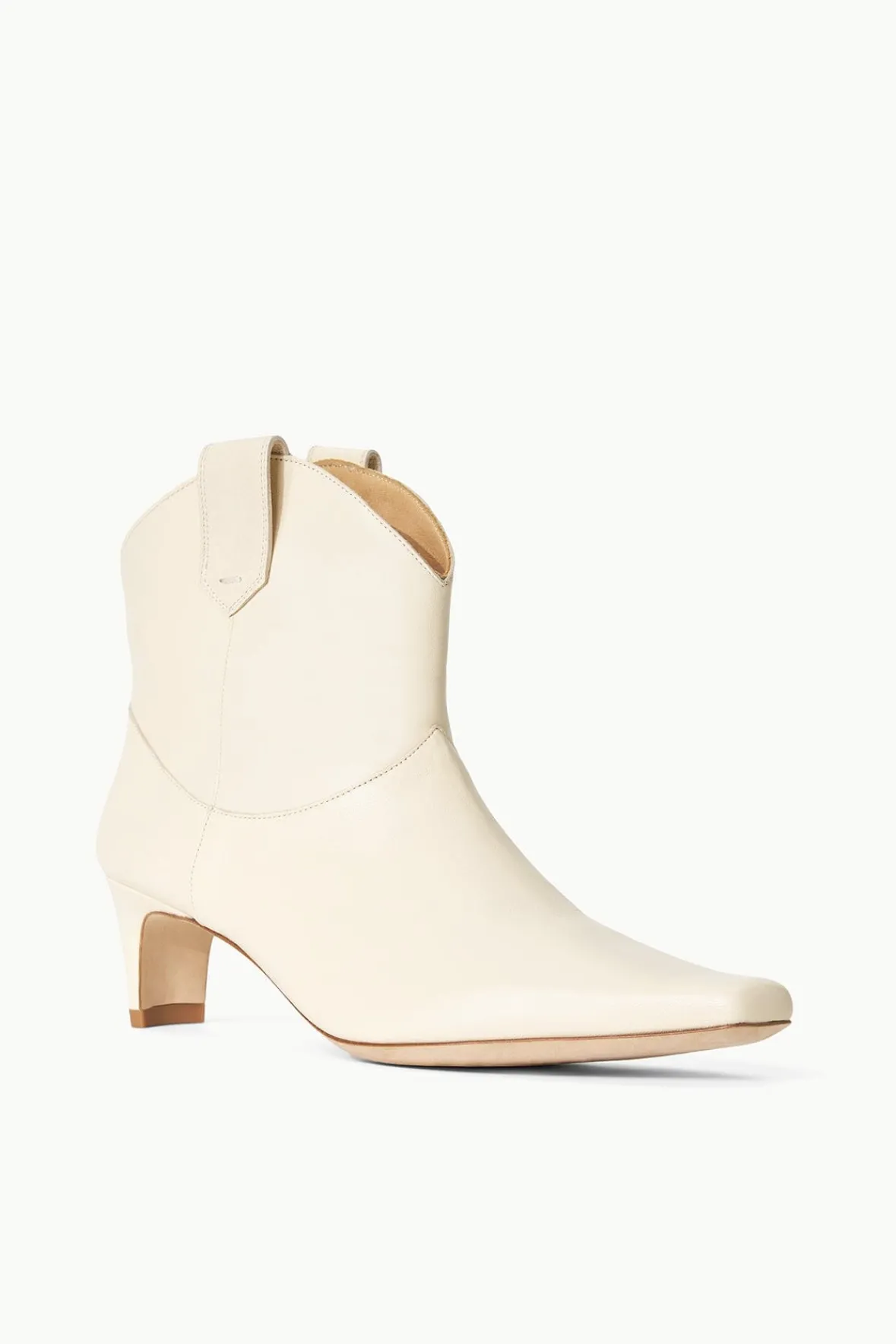 Boots|The Boot Shop<STAUD WESTERN WALLY ANKLE BOOT CREAM